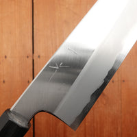 Hitohira Togashi 210mm Gyuto Stainless Clad Aogami 1 Ziricote Handle