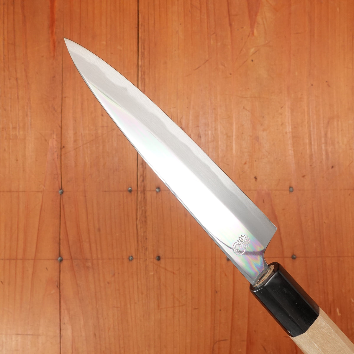 Sakai Kikumori Choyo 150mm Petty Aogami 1 with Saya