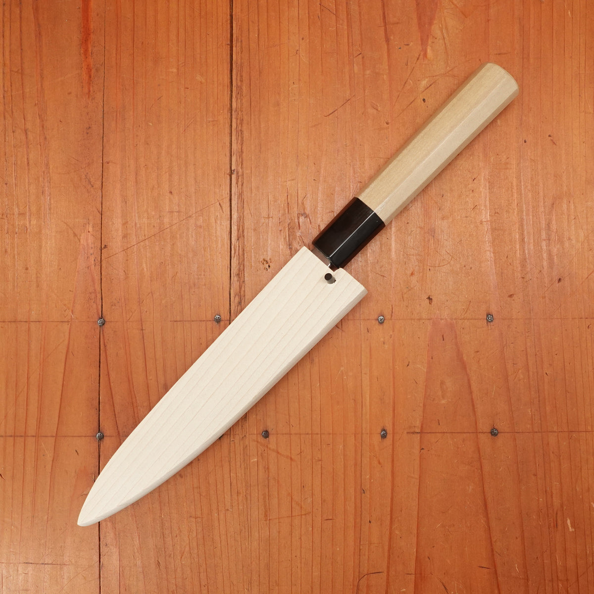 Sakai Kikumori Choyo 150mm Petty Aogami 1 with Saya