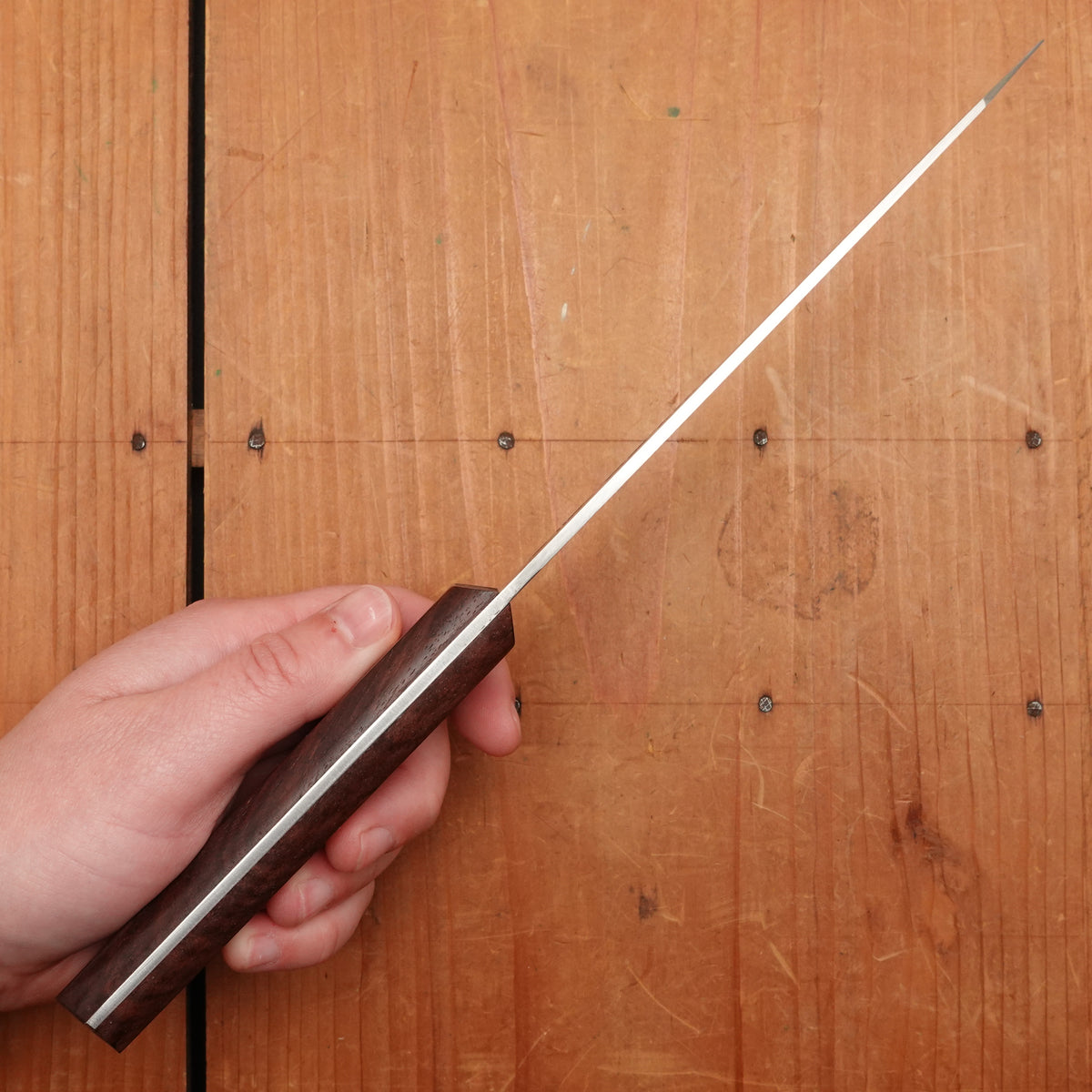 Kanehide 150mm Honesuki Maru Semi Stainless Japanese Butcher Knife - LEFTY