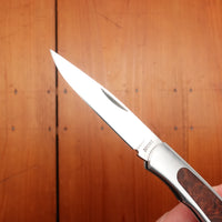 MOKI Kita Kitsume Folding Knife Linen Quince Handle