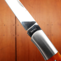 MOKI Kronos Folding Knife Stag Handle