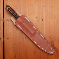 MOKI Trout & Bird Fixed Blade Jigged Bone Handle