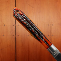 MOKI Trout & Bird Fixed Blade Jigged Bone Handle