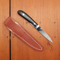 MOKI Banff Fixed Blade Linen Micarta Handle