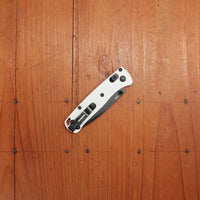 Benchmade 533BK-1 Mini Bugout Drop Point CPM-S30V AXIS Lock White Grivory Handle