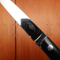 MOKI Banff Fixed Blade Linen Micarta Handle