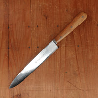 J A Henckels 7.25" Slicer / Kitchen Knife Carbon Steel Cherry Early 20th C 1920s?