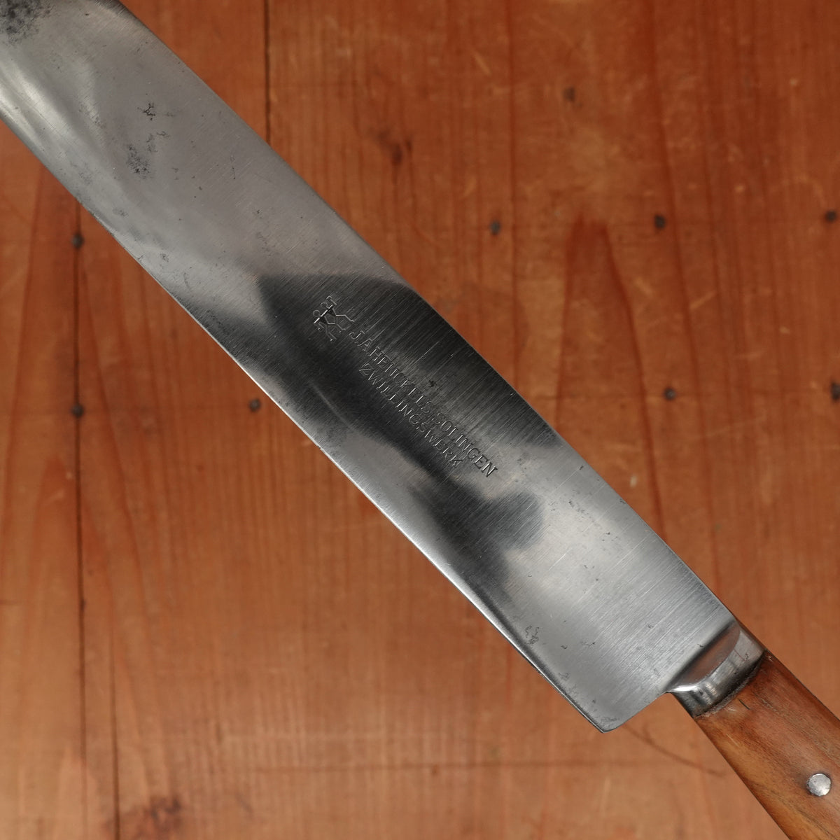 Vintage J A Henckels 7.25" Slicer / Kitchen Knife Carbon Cherry 1850-1930?