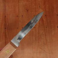 New Old Stock 3.25" Paring Knife Stainless Beechwood Japan 1960-80