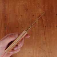 New Old Stock 3.25" Paring Knife Stainless Beechwood Japan 1960-80