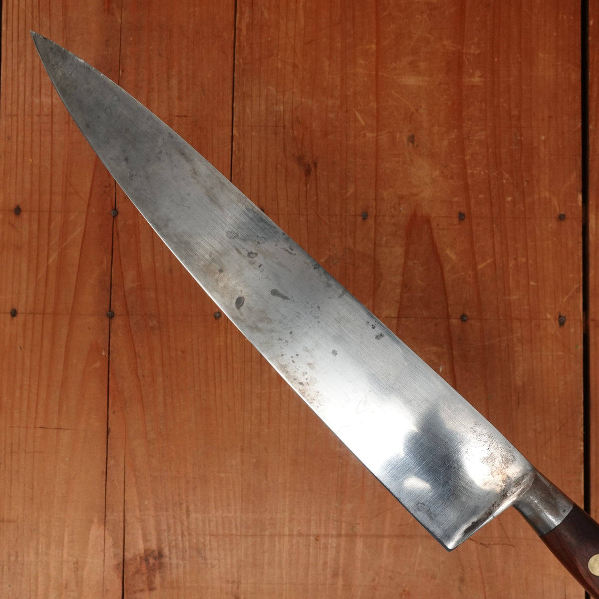 K Sabatier Jeune 10” / 25cm Chef Knife Carbon Steel ~1960s
