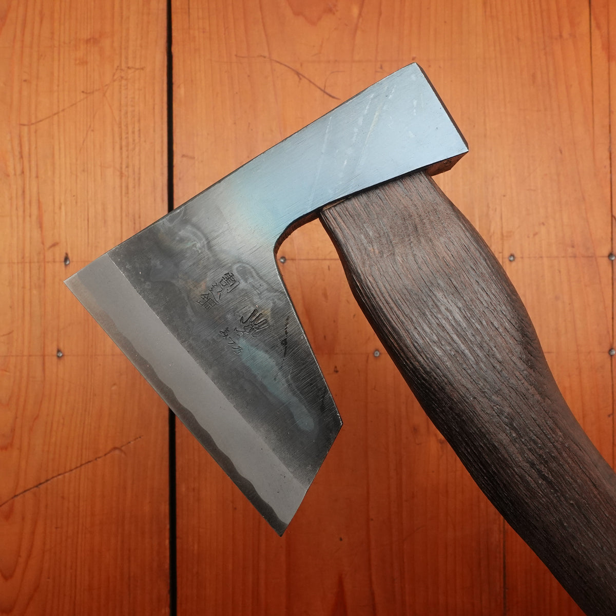 Mizuno Jigata Hand Axe Curved Burnt Kanto Oak Handle