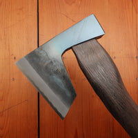 Mizuno Jigata Hand Axe Curved Burnt Kanto Oak Handle
