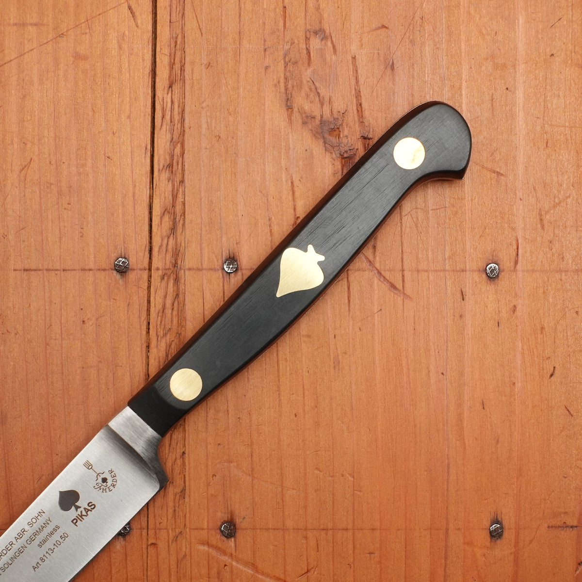 Friedr Herder Pikas 4” Paring Knife Forged Stainless POM