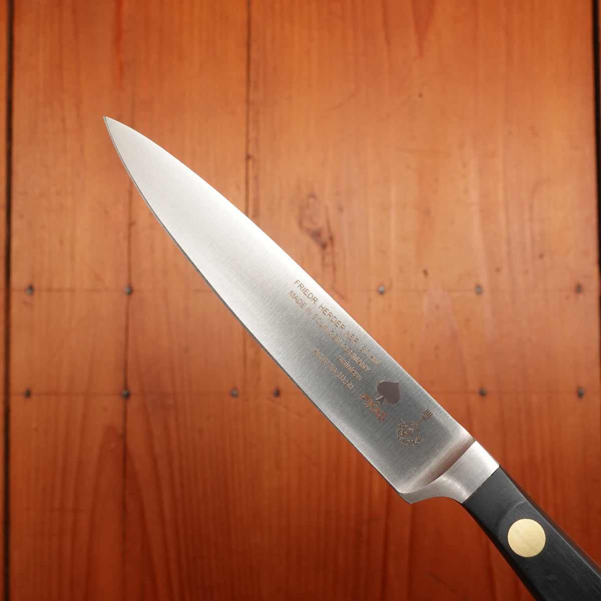 Friedr Herder Pikas 4” Paring Knife Forged Stainless POM