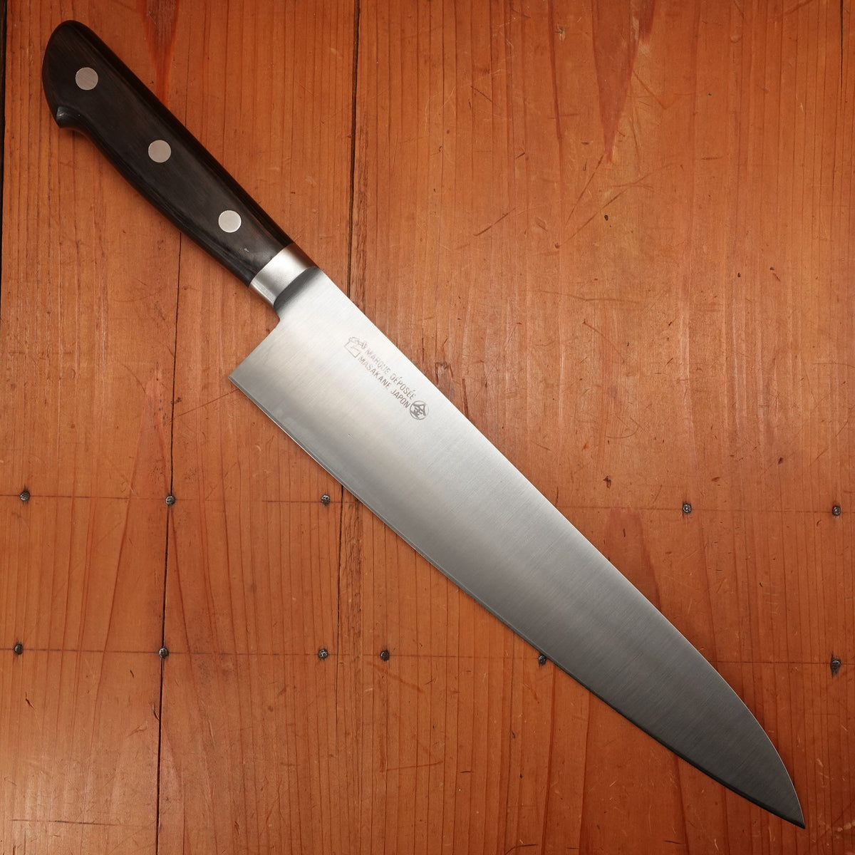 New Old Stock Masakane 270mm Gyuto SK Carbon Steel Pakka Handle