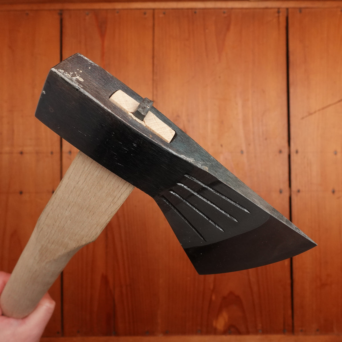 Mizuno Satsuma Hand Axe Straight Kanto Oak Handle
