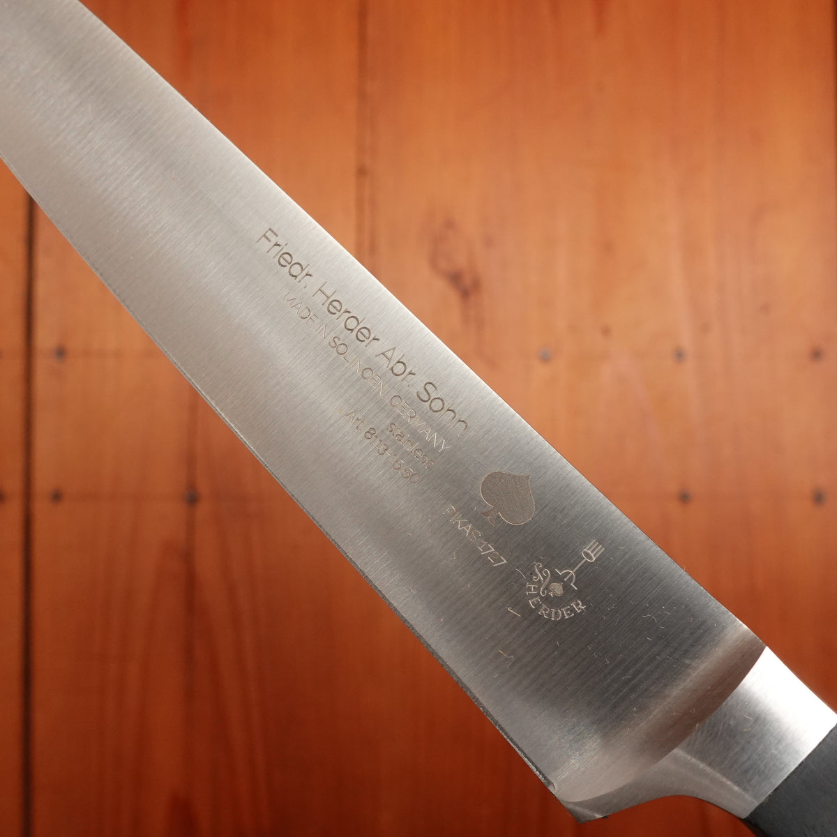 Friedr Herder Pikas 6” Utility Knife Forged Stainless POM