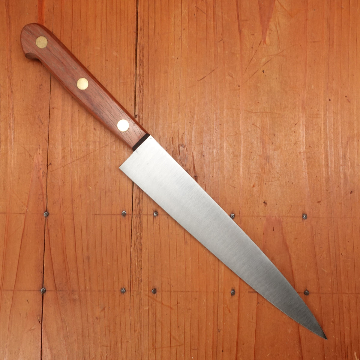 New Old Stock 20cm / 8" Slicer Carbon Steel & Rosewood Thiers, France 1960-90s