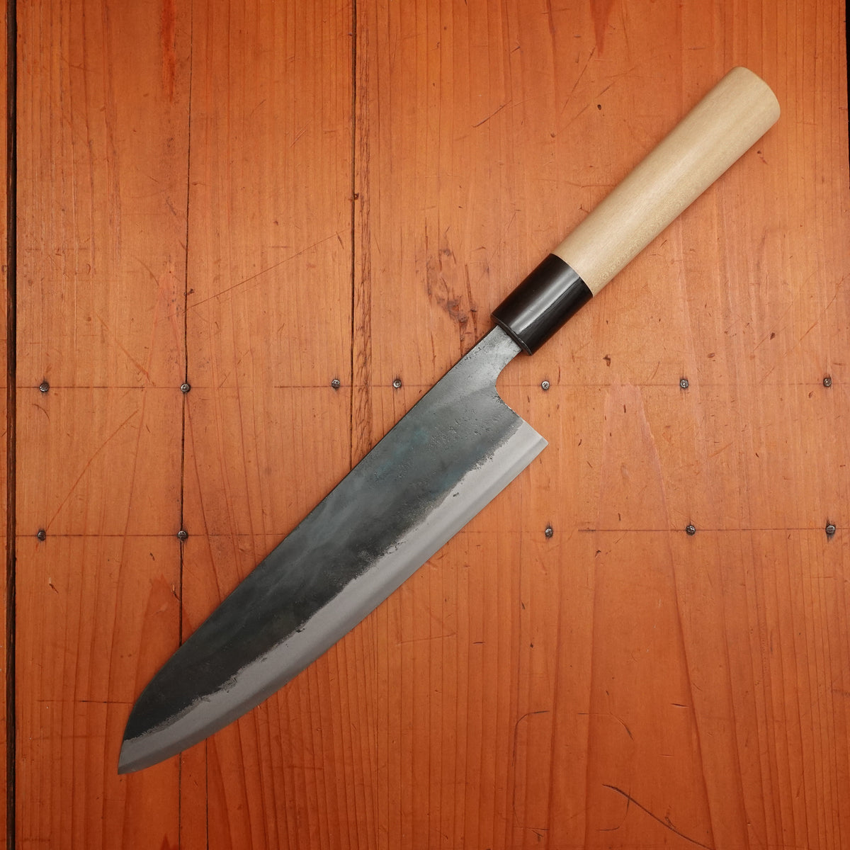 Tosa Tsukasa 210mm Wa Gyuto Shirogami 1 Ho Wood Handle D-Shape