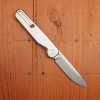Tactile Rockwall Thumbstud Drop Point MagnaCut Liner Lock Titanium Handle