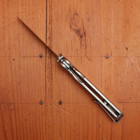 Tactile Rockwall Thumbstud Drop Point MagnaCut Liner Lock Titanium Handle