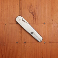 Tactile Rockwall Thumbstud Drop Point MagnaCut Liner Lock Titanium Handle
