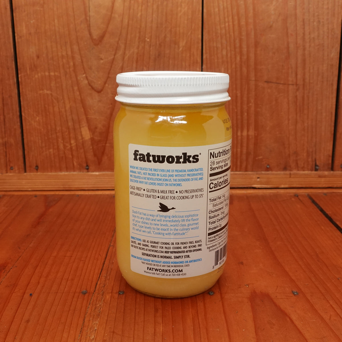 Fatworks Cage Free Duck Fat - 14oz