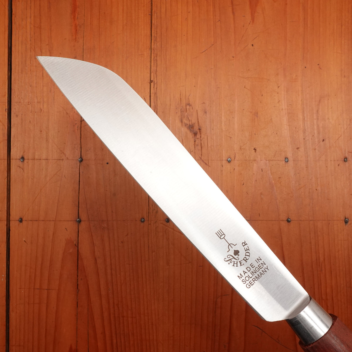 Friedr Herder Old Netherlands 9” Boscher Knife Carbon Cherry