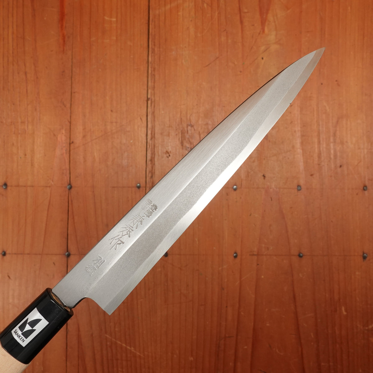 New Old Stock Kanehide 180mm Yanagi Shirogami 3 Poplar Handle
