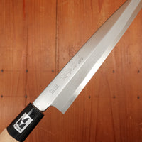 New Old Stock Kanehide 180mm Yanagi Shirogami 3 Poplar Handle