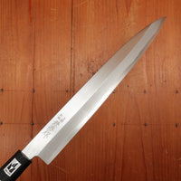 New Old Stock Kanehide 240mm Yanagi Shirogami 3 Poplar Handle