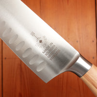 Friedr Herder Madera 6" Santoku Forged Stainless Olive 1/2 Bolster