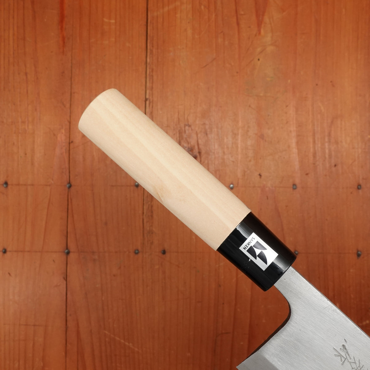 New Old Stock Kanehide 165mm Deba Shirogami 3 Poplar Handle