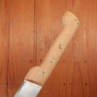 New Old Stock 6.75" Semi-Flex Slicer Carbon Rosette Beech 1950-70