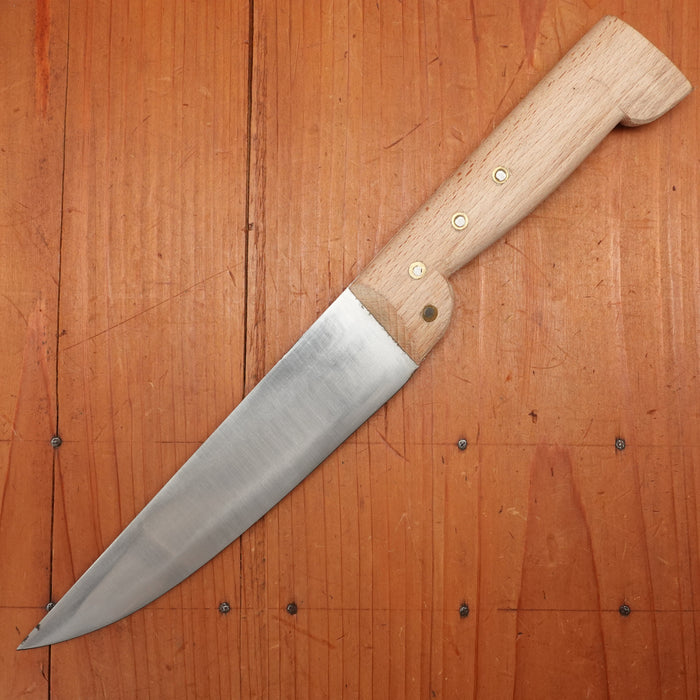 New Old Stock 6.5" Boucher Utility Hand Forged Carbon Beechwood Thiers, France ~1950