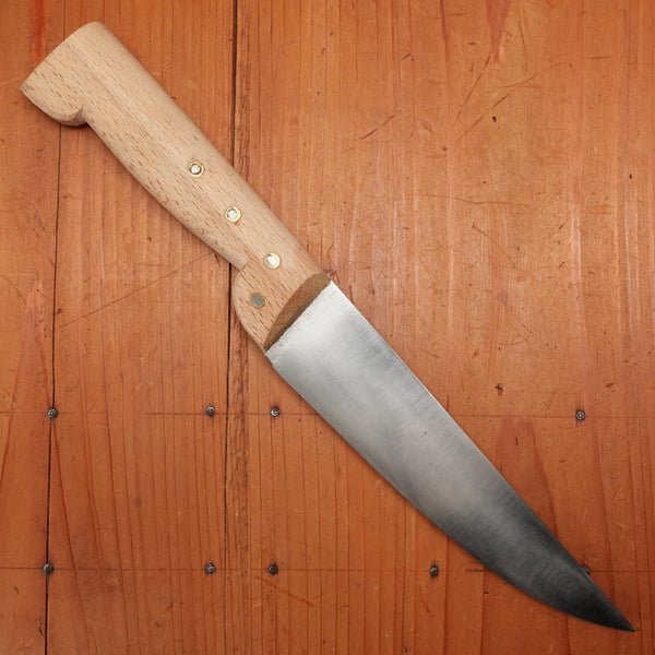 New Old Stock 6.5" Boucher Utility Hand Forged Carbon Beechwood Thiers, France ~1950