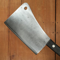 J A Henckels 8" Cleaver Model 12-8" Carbon Steel Solingen, Germany 1950s
