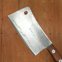 J A Henckels 6" Cleaver Carbon Steel Solingen 1920s 30s