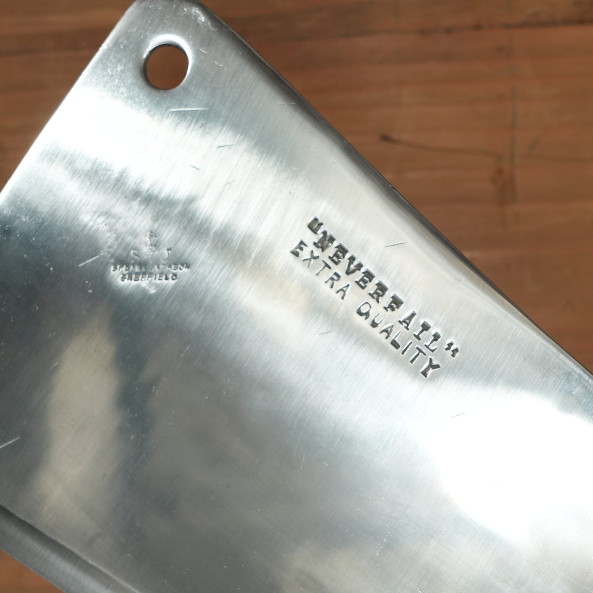 Vintage Spear & Jackson Neverfail 9.5" Hog Splitter Carbon Steel Sheffield, England 19th-Early 20th Century