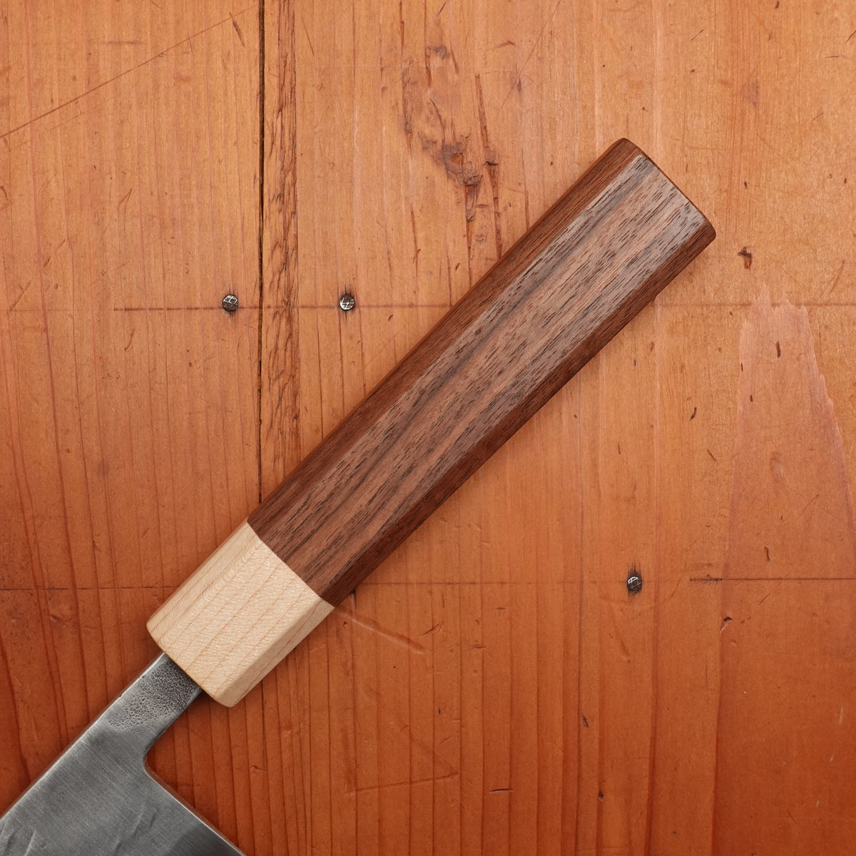 Hitohira TD 240mm Gyuto SLD Tsuchime Walnut Handle