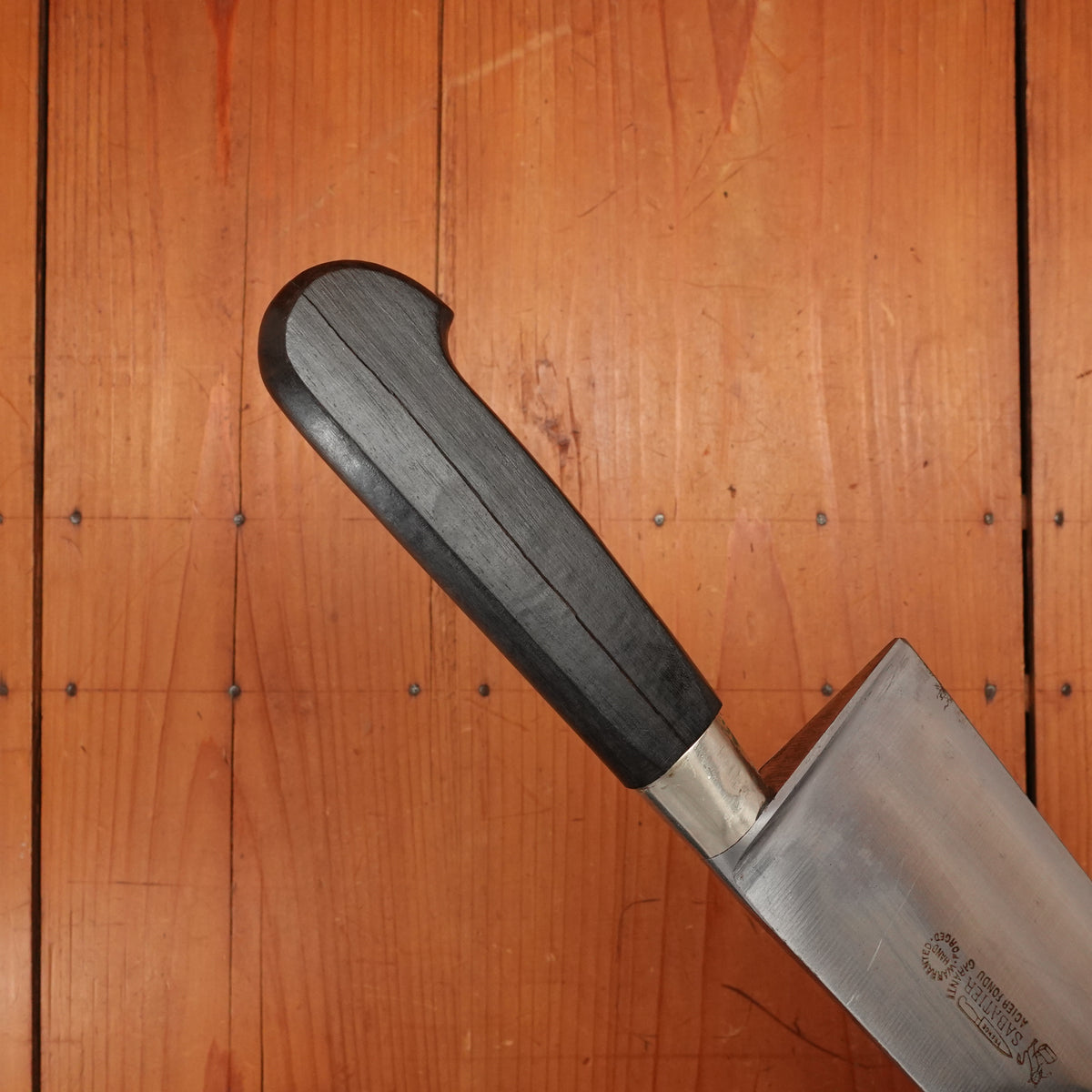 New Old Stock PD Sabatier Acier Fondu Nogent / Cuisine Massive 35cm / 13.75" Chef Carbon 30s?
