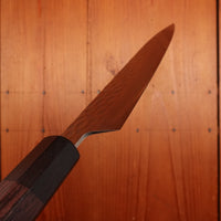 Hitohira HG 180mm Gyuto Stainless Tsuchime Damascus Rosewood Handle