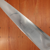 J.A. Henckels 8.25” Cuisine Massive / Nogent Style Chef Knife Stainless "Nicht Rostend" Solingen 1920s 30s