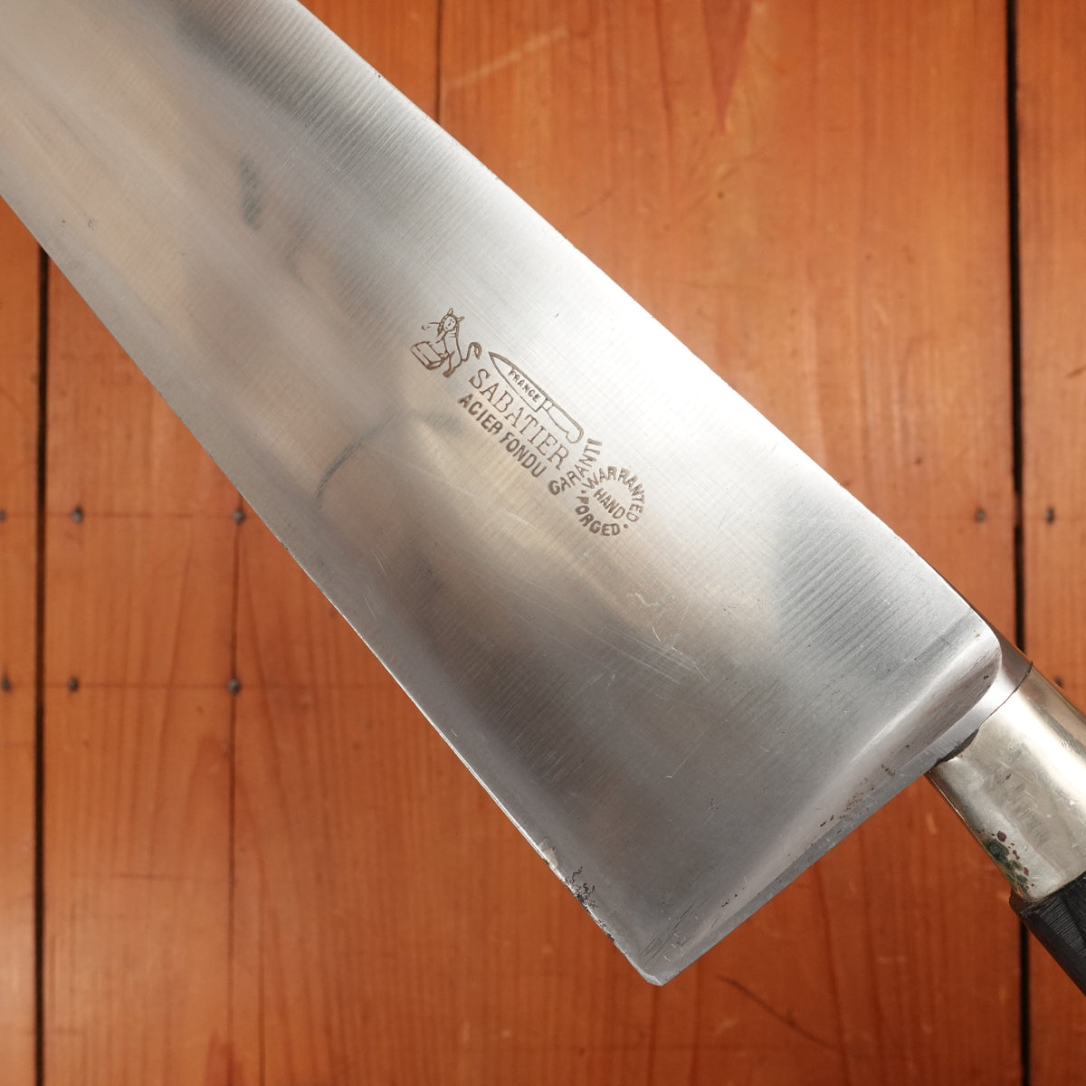New Old Stock PD Sabatier Acier Fondu Nogent / Cuisine Massive 35cm / 13.75" Chef Carbon 30s?