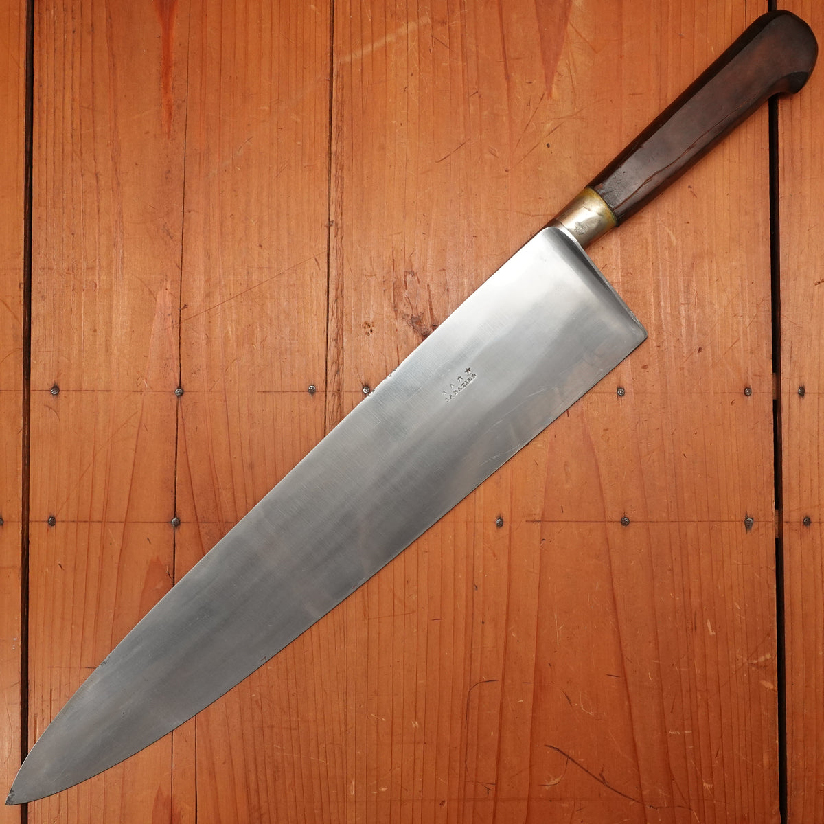 New Old Stock PD Sabatier **** Four Star Nogent / Cuisine Massive 35cm / 13.75" Chef Carbon 30s?