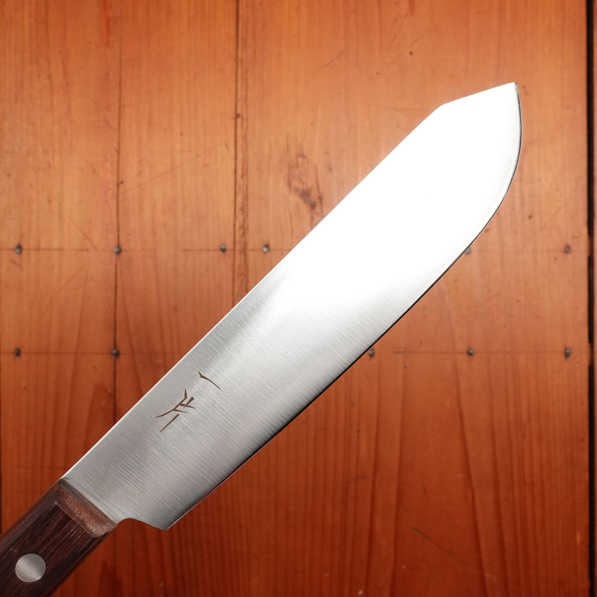 Hitohira 150mm Butchering Knife SK Carbon Steel Wood Handle (No Bolster)