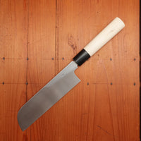 Morihei Munetsugu 195mm Kamagata Usuba Shirogami 2 Ho Wood