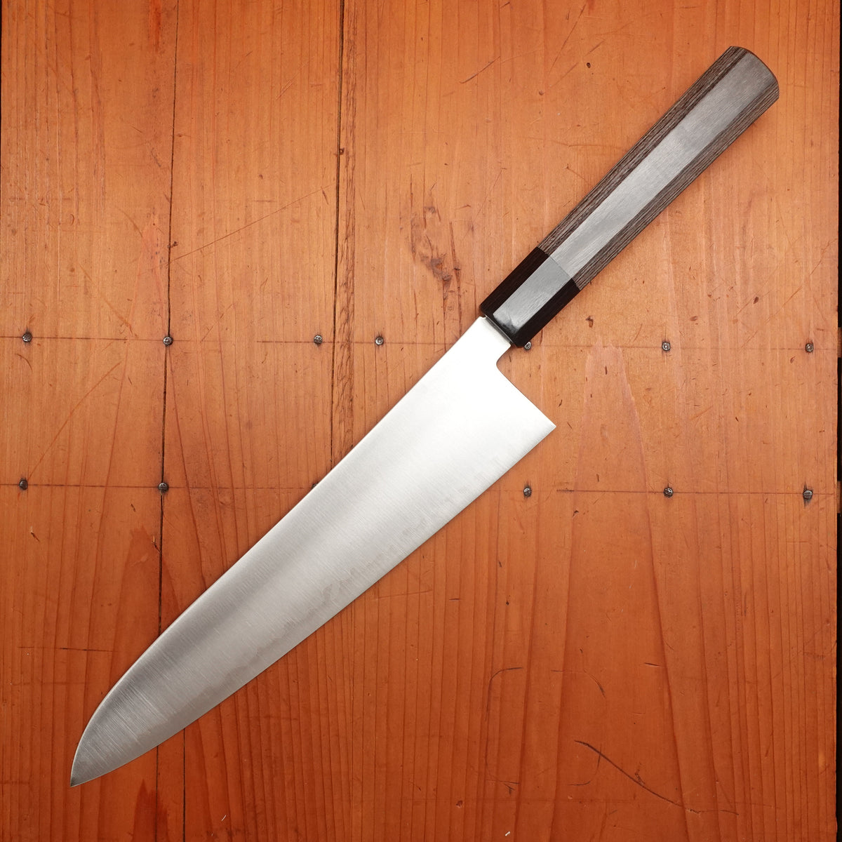 Hitohira Imojiya TH 240mm Gyuto Aogami Super Pakka Handle
